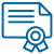 iconos_certificado azul